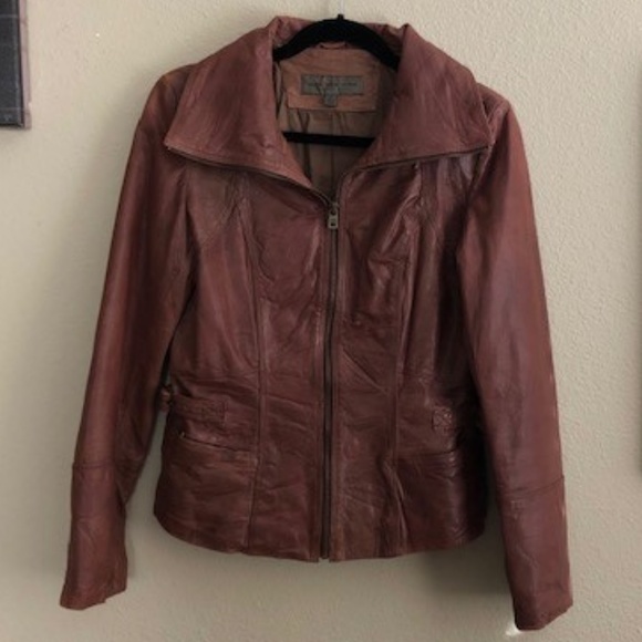 MARC New York Leather Jacket - Size S - Picture 4 of 7